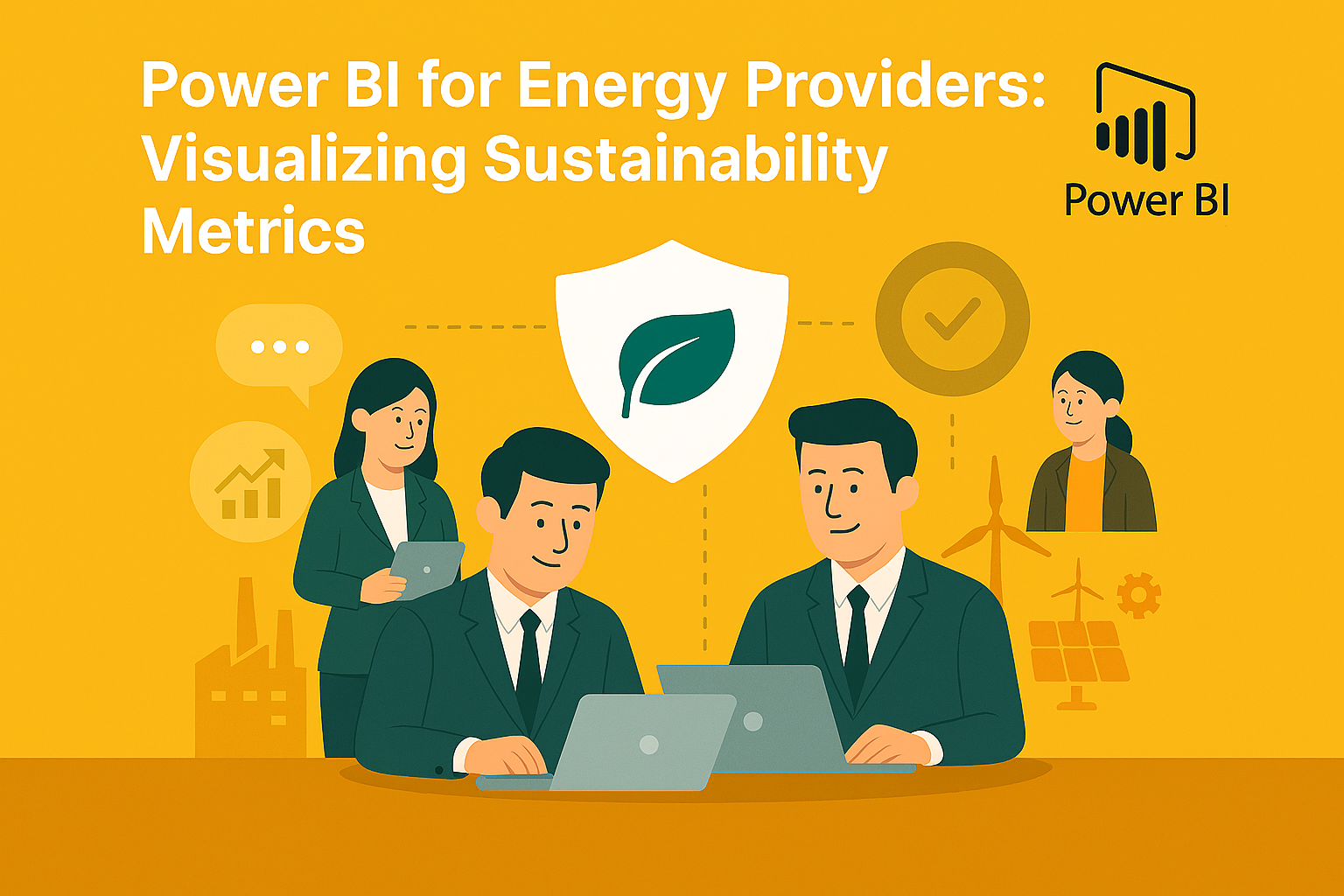 Visualizing Sustainability Metrics for Energy Providers